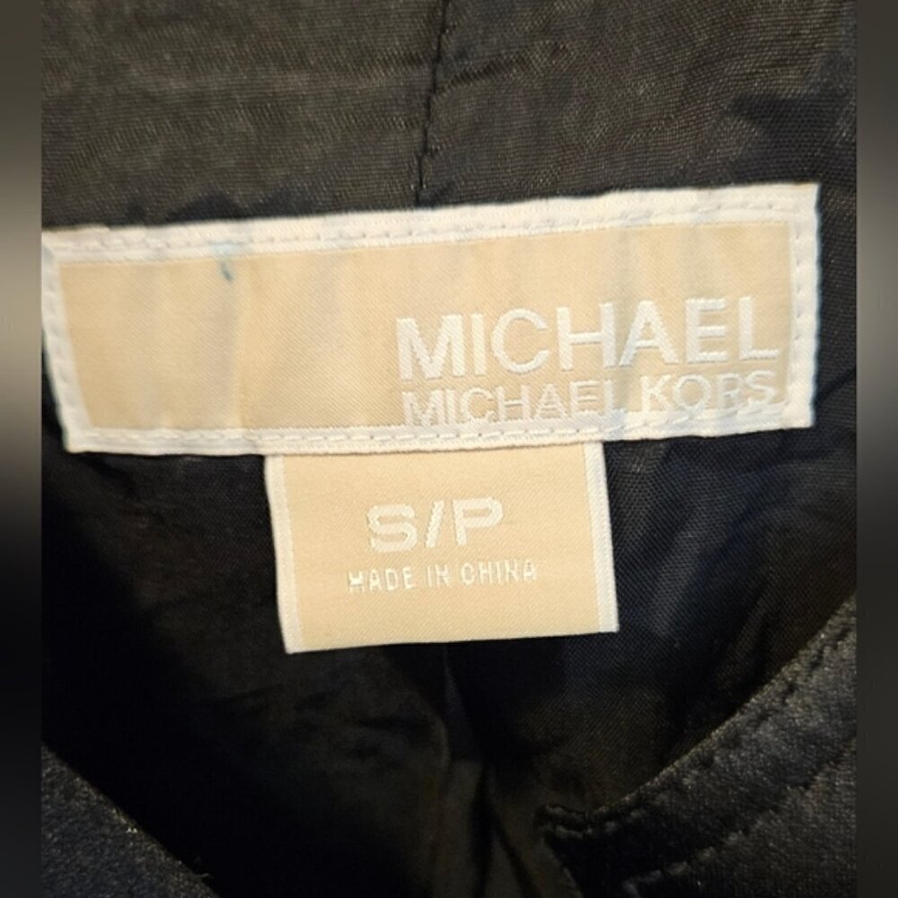 MICHAEL Michael Kors Black Button Front Blazer Womens Small - Picture 6 of 7